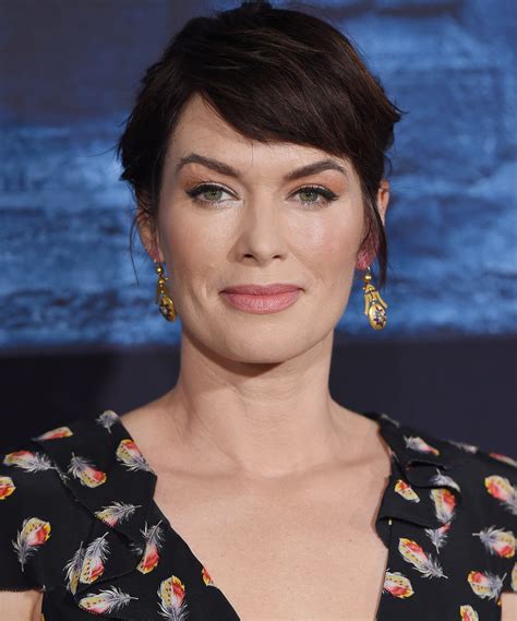 Lena Headey Is As Crafty In The Styling Chair As She Is On Game Of