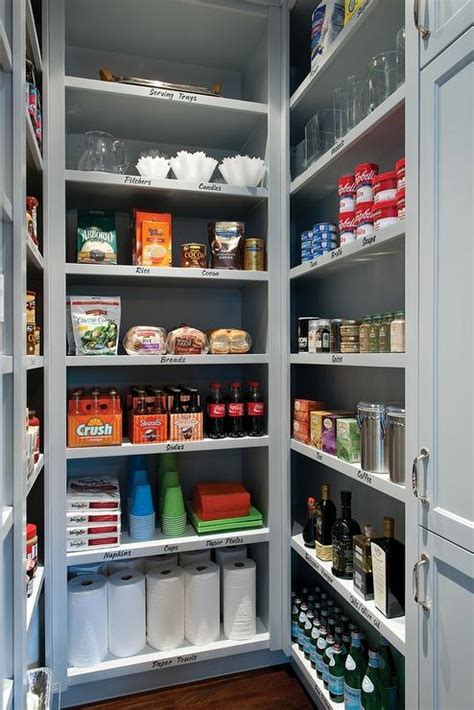 $20.00 coupon applied at checkout. Walk In pantry with Gray Shelves - Transitional - Kitchen