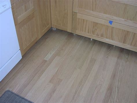 Unstained Red Oak Floor And Cabinets By Wakefield Lake Resident Via