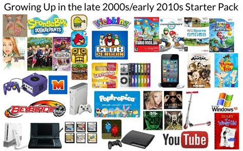 Growing Up In The Late 2000searly 2010s Starter Pack Rstarterpacks