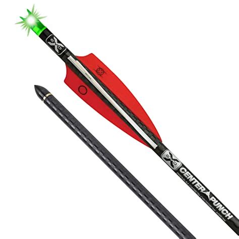 Tenpoint Evo X Lighted Centerpunch 20 Carbon Crossbow Arrows Pack