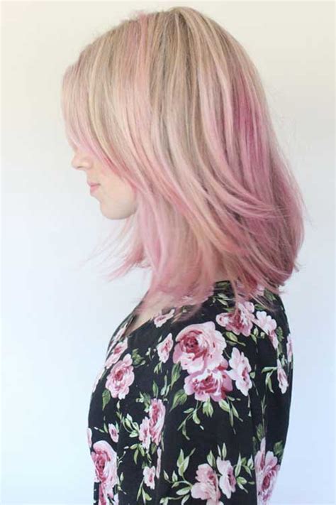 30 Pink Blonde Hair Color Hairstyles And Haircuts 2016 2017