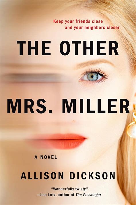The Other Mrs Miller Dickson Allison 9780525539247 Books