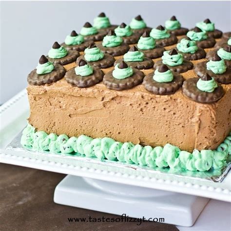 Grasshopper Mint Chocolate Chip Layer Cake Tastes Of Lizzy T Mint