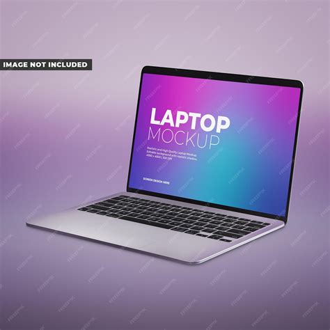 Premium Psd Laptop Mockup