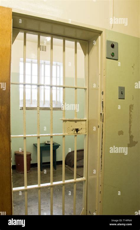 Nelson Mandela’s Prison Cell At Robben Island Where Nelson Mandela Was Imprisoned During