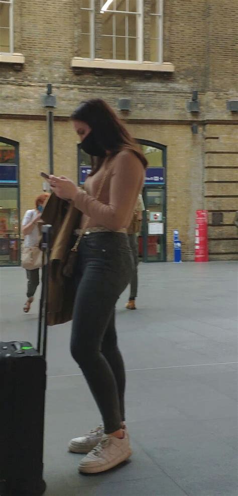 My Final Captures At The Train Station Tight Jeans Forum