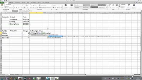 Mit dem sverweis können daten aus einer tabelle in eine andere tabelle übernommen und. SVerweis in Excel einfach erklärt - Tutorial - YouTube
