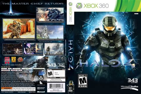 Halo 4 Xbox 360 Game Covers Halo 4 Mixed Dvd Covers