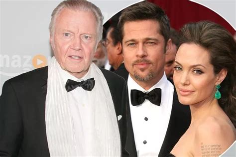 Angelina Jolies Dad Jon Voight Expresses Concerns Over Very Sad Brad