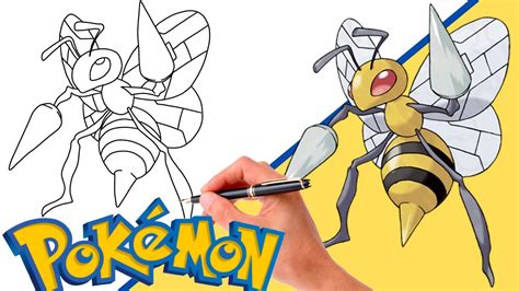 Como Desenhar Facilmente O Pok Mon Beedrill Gera O Youtube