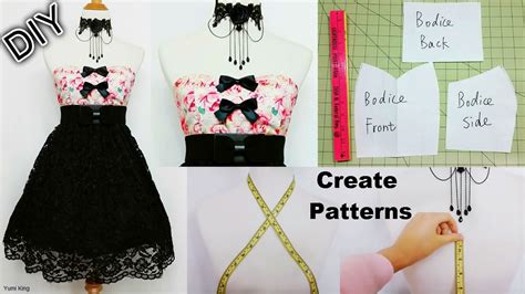 How To Create Your Own Patterns To Make Dresses And Costumes Diy