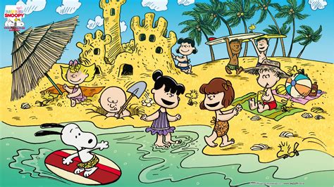 Snoopy Summer Wallpapers Wallpaper Cave