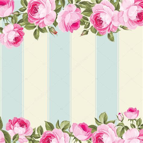 Flower Background Design Frame Border Design Floral Border Design D6E