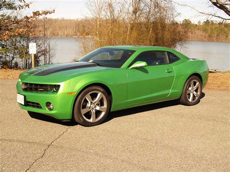 5th Gen Synergy Green 2011 Chevrolet Camaro 2lt Rs For Sale