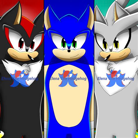 Shadow Sonic And Silver By Elenahedgehogyt On Deviantart