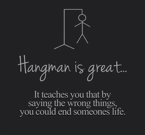 Funny Hangman Quotes Shortquotescc