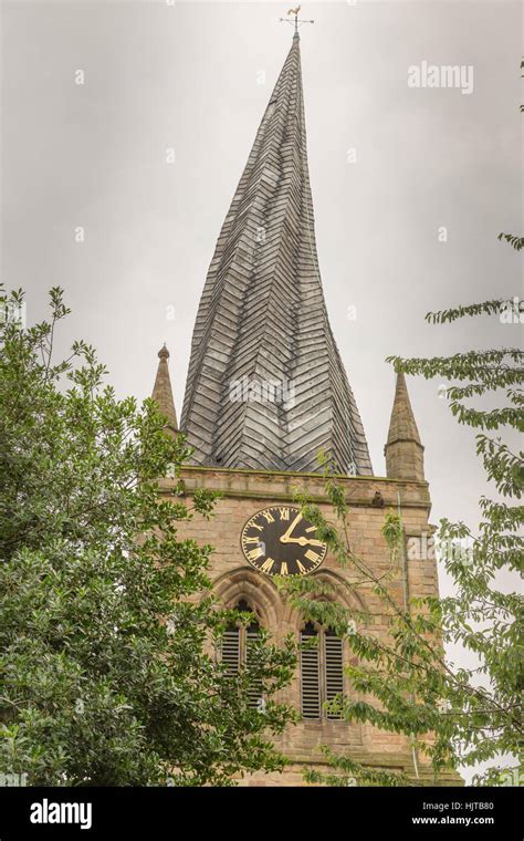 Chesterfield Church Saint Mary And All Saints Is In The Town Of