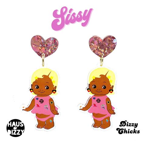 Haus Of Dizzy The Dizzy Chicks Earrings