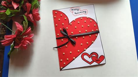That's why refrigerators are covered in random art, shelves are cluttered with funky little clay pots, and attics are there's a total awwwww factor to all these handmade gifts for parents. Anniversary card handmade/ Anniversary card for parents # ...
