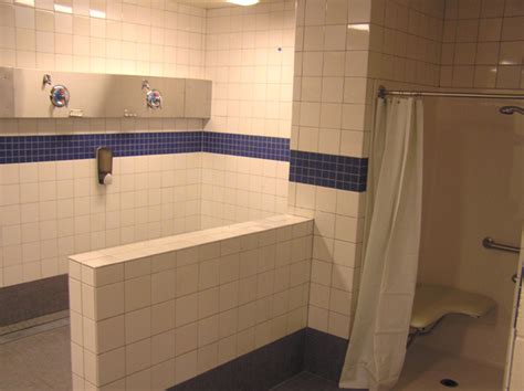 open shower appreciation — locker room and showers at eatonville high