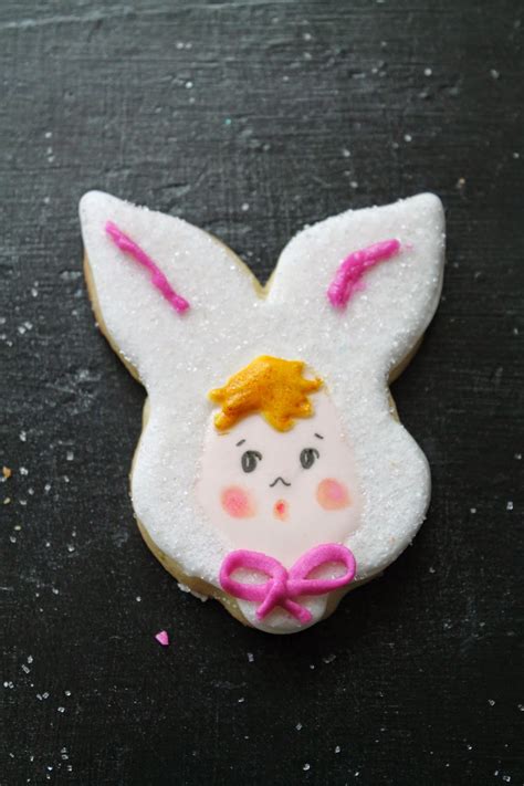 Shop bunny face masks created by independent artists from around the globe. Vintage Easter bunny cookie