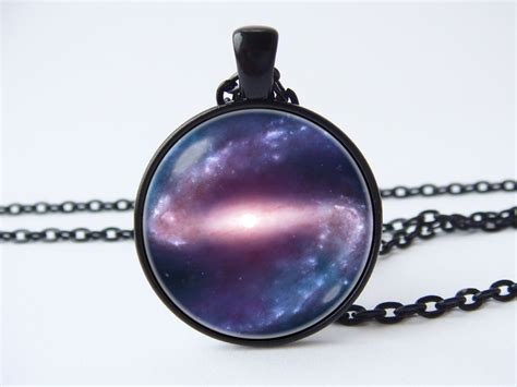 Space Jewelry Nebula Stars Universe Necklace Nebula Necklace Etsy