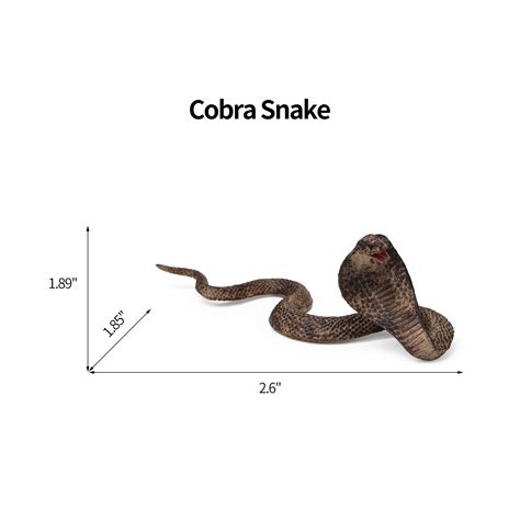 Buy 8pcs Fake Snakes Toy Figurines Realistic Fake Snake Prank Rubber