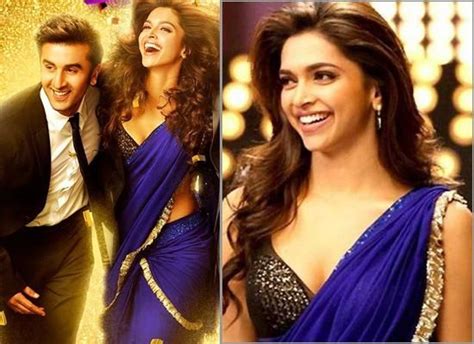 Steal The Look When Deepika Padukones Blue Saree Look In Badtameez Dil Became A Trend Setter