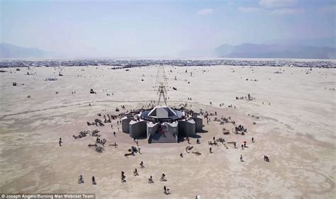 The Party From Above Drone Footage Shows Burning Man From The Skies