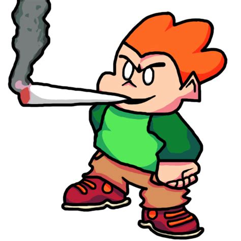 Pico Smoking A Fat Blunt Remastered Blank Template Imgflip