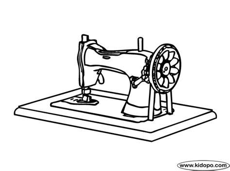 Download 170+ Sewing Machine Operation Basics Coloring Pages PNG PDF File
