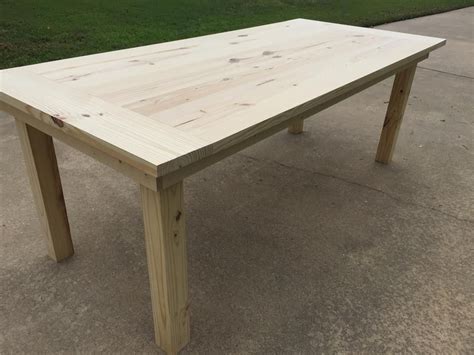 How To Build A Farm Table Image To U