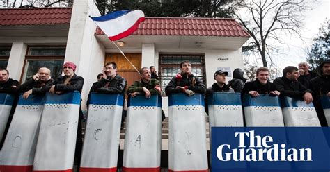crimea tensions mount as parliament votes to join russia in pictures world news the guardian