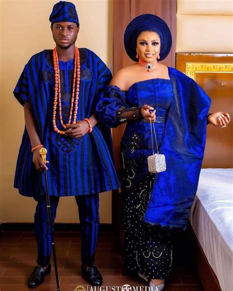 Couples Wedding Outfits Nigerian Couples Wears Handmade Traditional