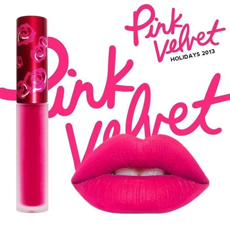 Lime Crime Velvetines Pink Velvet Matte Liquid Lipstick Makeup Beauty