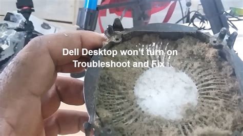 dell desktop wont turn  troubleshoot  fix youtube