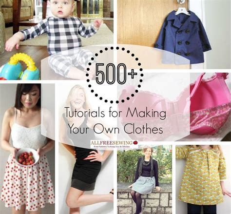 Check spelling or type a new query. 500+ Tutorials for Making Your Own Clothes | AllFreeSewing.com