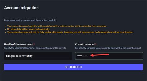 How To Redirect A Mastodon Account To Another Account