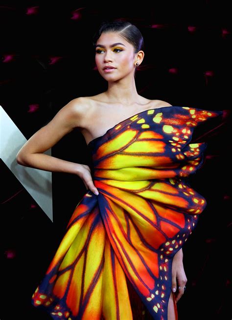Zendaya Looked Like An Actual Butterfly On The Red Carpet Butterfly