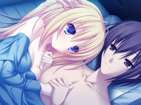 Mirai e no tsubasa (dub). boy girl smile bed blanket-2015 Anime Wallpaper Preview | 10wallpaper.com