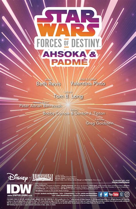 Read Online Star Wars Forces Of Destiny Ahsoka Padm Comic Issue Full