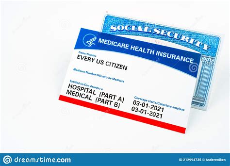 Every Us Citizen Text On Medicare Health Insurance Card And Social