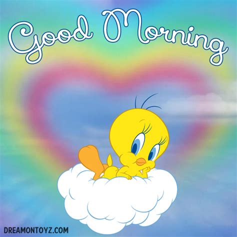 Cartoon Monday Graphics And Greetings With Images Good Morning Cartoon Tweety Bird Quotes