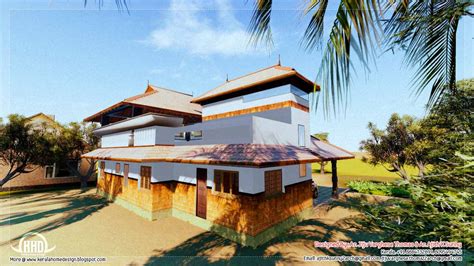 1500 Sqfeet Traditional Kerala Home Design Kerala House Design