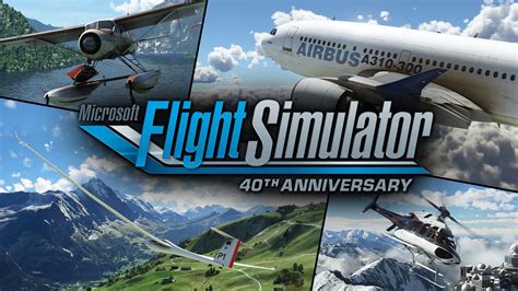 News Trailer Hype Microsoft Flying Simulator 40th Anniversary