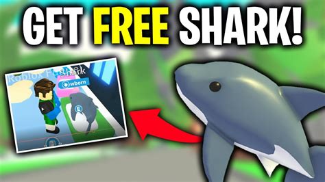 How To Get A Free Legendary Shark In Adopt Me Adopt Me Ocean Egg