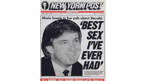 The Real Story Behind Donald Trumps Infamous Best Sex Ive Ever Had