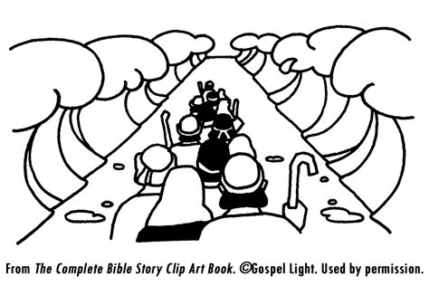 Miriam celebrates the crossing of red sea coloring page. 9 Images Of God Parting The Sea Of Red Coloring Page ...