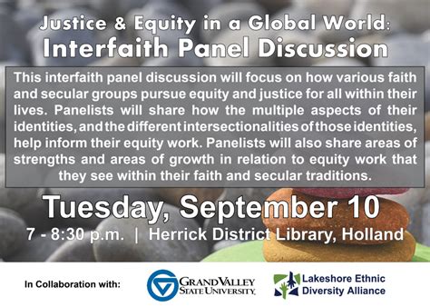 Interfaith Panel Flyer Small Lakeshore Ethnic Diversity Alliance